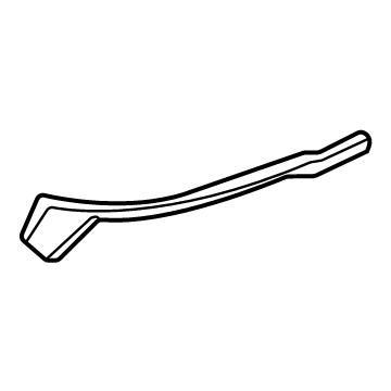 Audi 80F-807-967-A-3Q7 Outer Molding 80F-807-967-A-3Q7 Audi Outer Molding Illustration 1 of 1