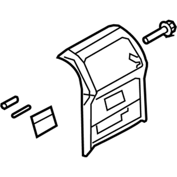 8K0-864-376-F-IXU Audi Rear Trim Illustration 1 of 1