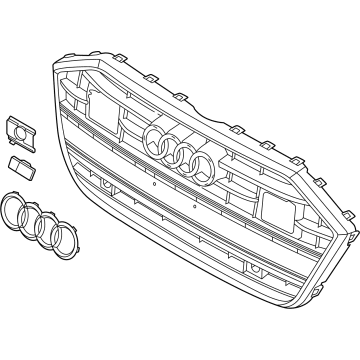 Audi S7 Sportback Grille - 4K8-853-651-D-3FZ