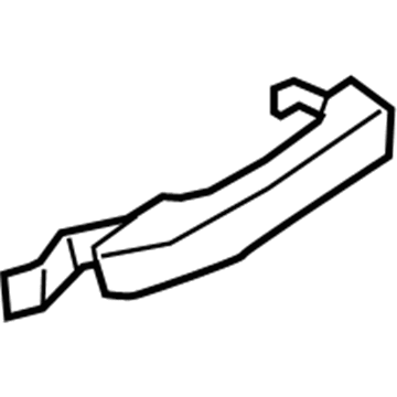 Audi A3 Exterior Door Handle - 8V0-837-206-A-GRU