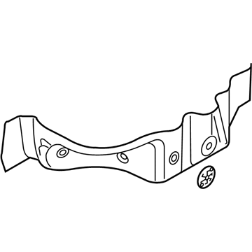 Audi 1Q0-201-307-C Heat Shield Audi 1Q0-201-307-C Heat Shield