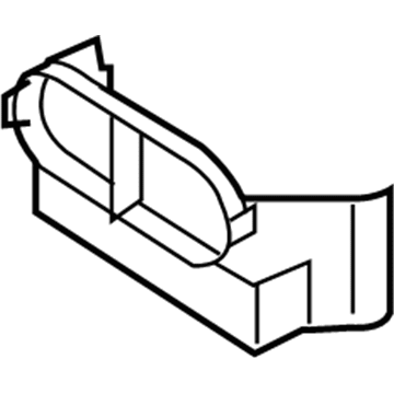 Audi A3 Air Duct - 1K0-805-962-C-9B9