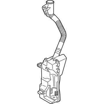 Audi Q4 e-tron Sportback Windshield Washer Fluid Reservoir - 1EA-955-453-J
