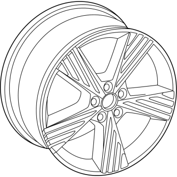 Audi Q6 e-tron Alloy Wheels - 85H-601-025-BH