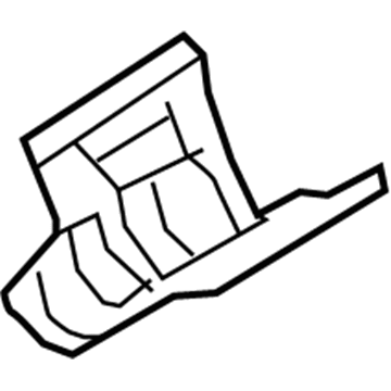 Audi S4 Exhaust Heat Shield - 8K0-804-160-R
