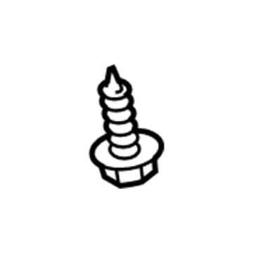 Audi N-101-281-10 Column Support Bolt