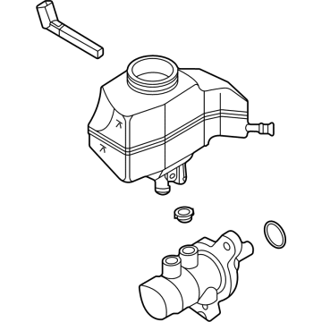 Audi Brake Master Cylinder Repair Kit - 3Q1-614-019-E