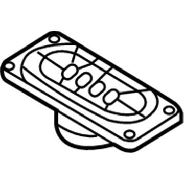 Audi TTS Quattro Car Speakers - 8J0-035-362