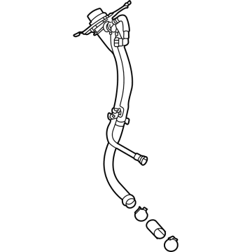 Audi Fuel Filler Neck - 4N0-201-135-CB