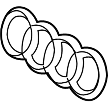Audi Emblem - 4H0-853-605-B-2ZZ