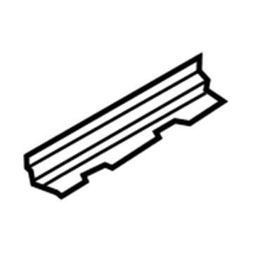 8W7-803-397 Audi Filler Plate Illustration 1 of 1