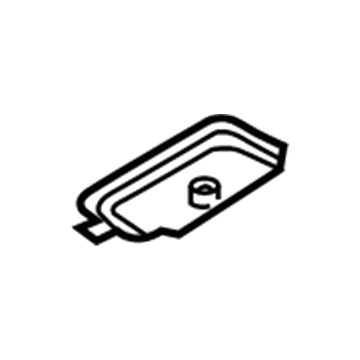 8W0-804-647 Audi Track Shield Illustration 1 of 1