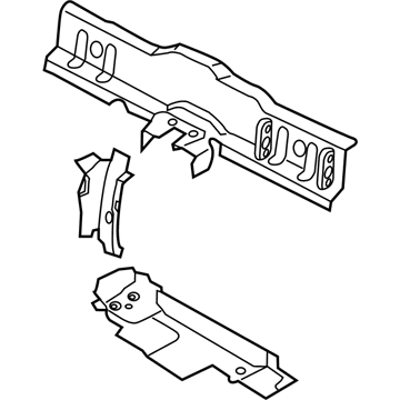 8W7-803-535 Audi Rear Crossmember Illustration 1 of 1
