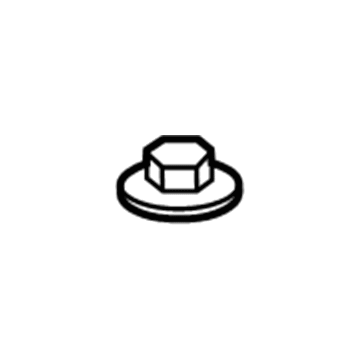 Audi 8E0-825-265-D Outer Panel Retainer Nut