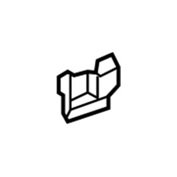 Audi 8W7-802-633 Rear Reinforcement 8W7-802-633 Audi Rear Reinforcement Illustration 1 of 1