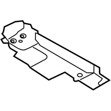 8W6-802-169 Audi Lower Reinforcement Illustration 1 of 1
