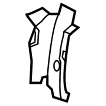 8W0-802-179 Audi Crossmember Reinforcement Plate Illustration 1 of 1