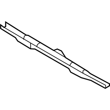 Audi 8K0-805-629-D Cowl Panel Reinforcement Audi 8K0-805-629-D Cowl Panel Reinforcement