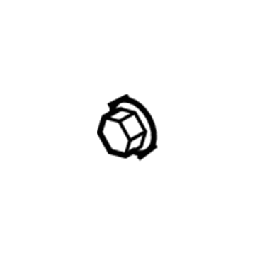 Audi N-910-143-01 Water Shield Nut Audi N-910-143-01 Water Shield Nut