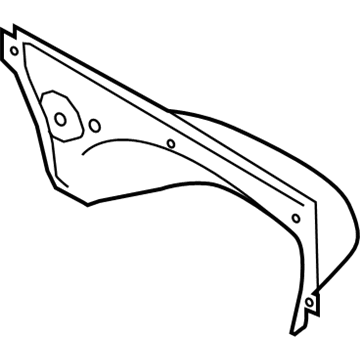 Audi 8K0-819-523-G Water Shield Audi 8K0-819-523-G Water Shield