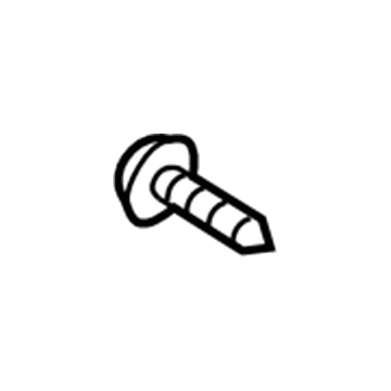 Audi N-911-329-01 Seat Back Frame Bolt
