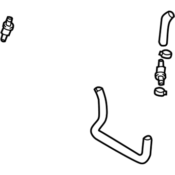 Audi 8N0-121-086-S Lower Hose Audi 8N0-121-086-S Lower Hose