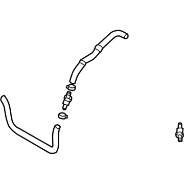 Audi 8N0-121-096-H Cooler Pipe Audi 8N0-121-096-H Cooler Pipe