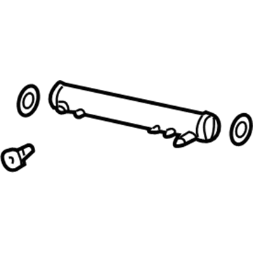 Audi 022-121-050 Water Pipe