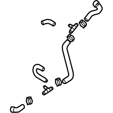Audi 8N0-121-073-A Hose Assembly