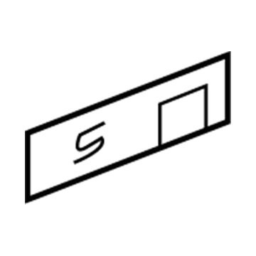 Audi S7 Emblem - 4G8-419-685