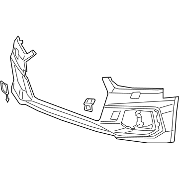 Audi RS5 Sportback Bumper Cover - 8W6-807-065-N-GRU