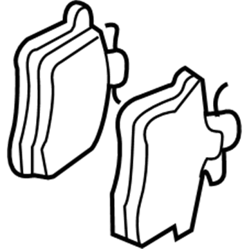 Audi A4 Brake Pads - 8E0-698-451-N