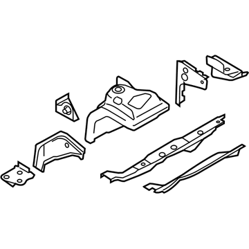 Audi A5 Wheelhouse - 8K0-803-442-A