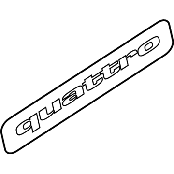 Audi RS7 Emblem - 4G8-853-737-2ZZ