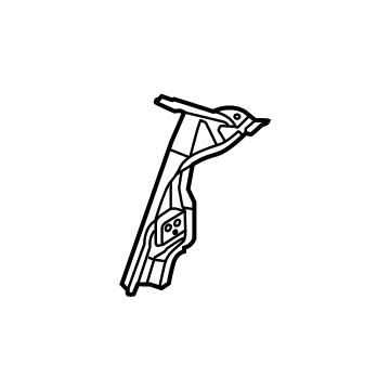 5WA-802-952-B Audi Upper Crossmember Illustration 1 of 1
