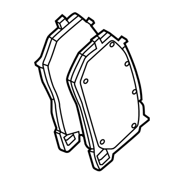 Audi RS Q8 Brake Pads - 4K0-698-151-AE