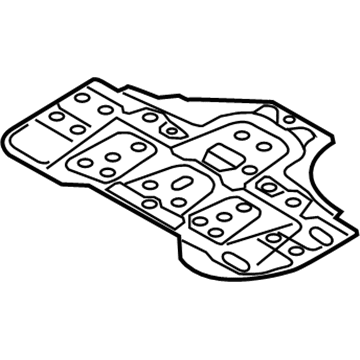 Audi A7 Quattro Battery Tray - 4G0-804-869-TA