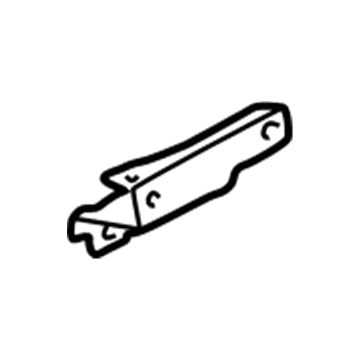 Audi 078-133-576-D Air Tube Retainer Plate Audi 078-133-576-D Air Tube Retainer Plate