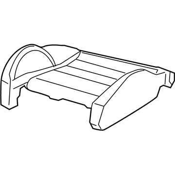 Audi S7 Seat Cushion - 4G8-881-361-B
