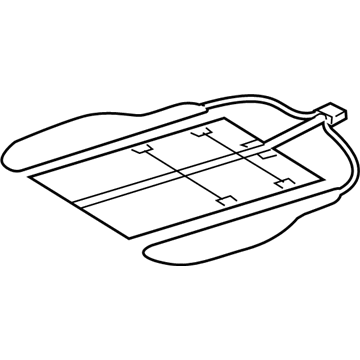 Audi RS7 Seat Heater - 4G8-963-555-C
