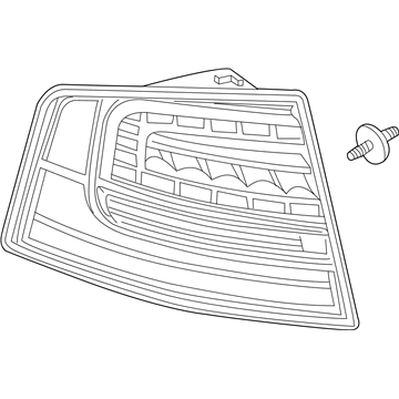 Audi S8 Back Up Light - 4E0-945-096-J