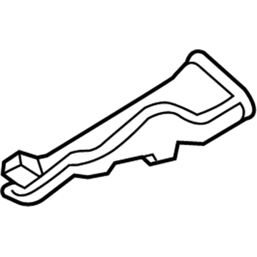 Audi TTS Quattro Air Duct - 8S1-819-151