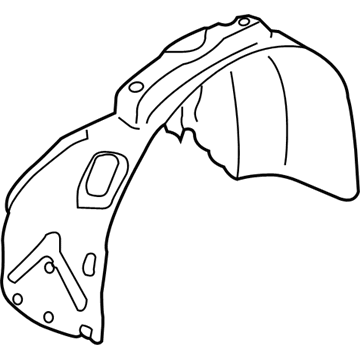 Audi A4 Wheelhouse - 8E0-821-172-E