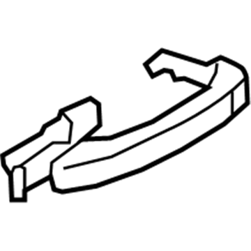 Audi Q7 Exterior Door Handle - 4L0-837-205-GRU