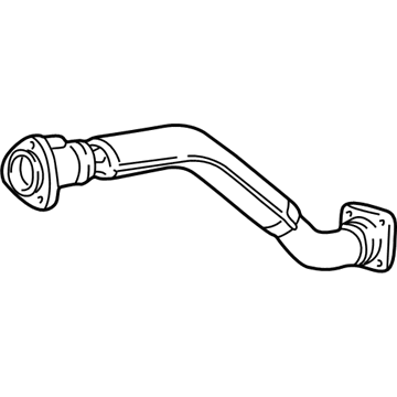 Audi S8 Exhaust Pipe - 4D0-253-101-BM