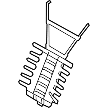 3Q0-881-879-D Audi Lumbar Support Illustration 1 of 1