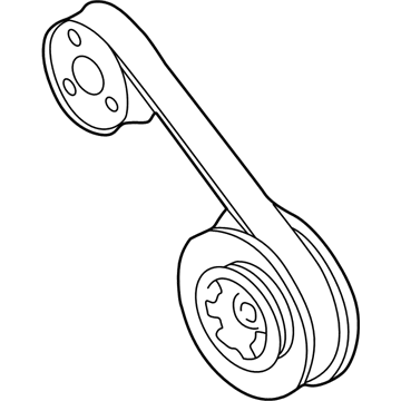 Audi Timing Belt Idler Pulley - 077-121-031-B