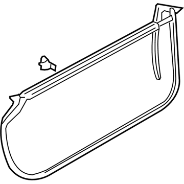 Audi RS4 Door Seal - 8H0-837-911-E