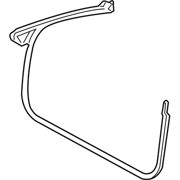 Audi RS4 Door Seal - 8H0-831-708-C
