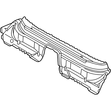 Audi 8E0-802-085-A Floor Crossmember 8E0-802-085-A Audi Floor Crossmember Illustration 1 of 1